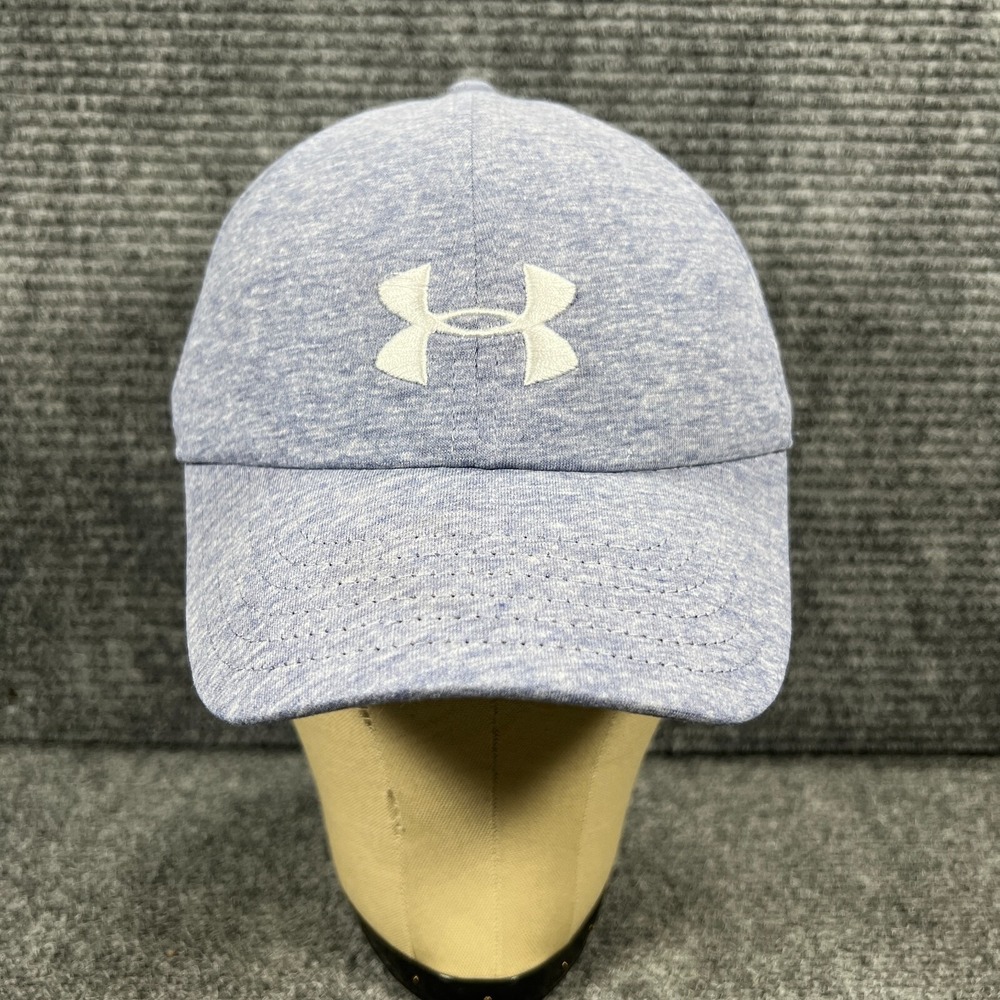 Under Armour Hat Cap Womens OSFA Blue Adjustable Strap Back Casual Active